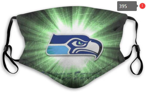 NFL Seattle Seahawks #4 Dust mask with filter->nfl dust mask->Sports Accessory